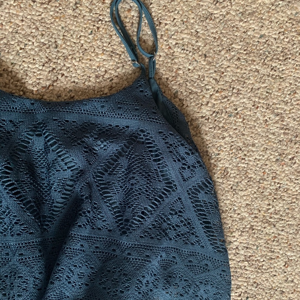 dark blue romper